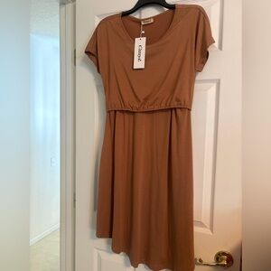 Tan Women's Dress size medium